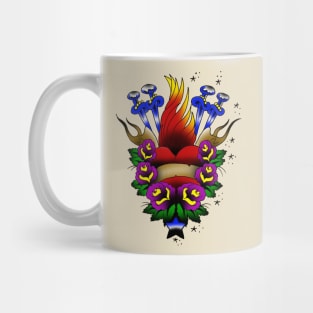 Heart and Daggers Mug